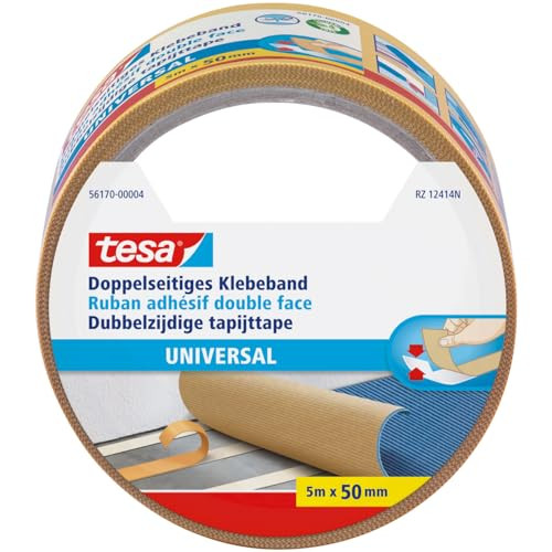 tesa Dubbelzijdige Tape Universal wit 5 m x 50 mm