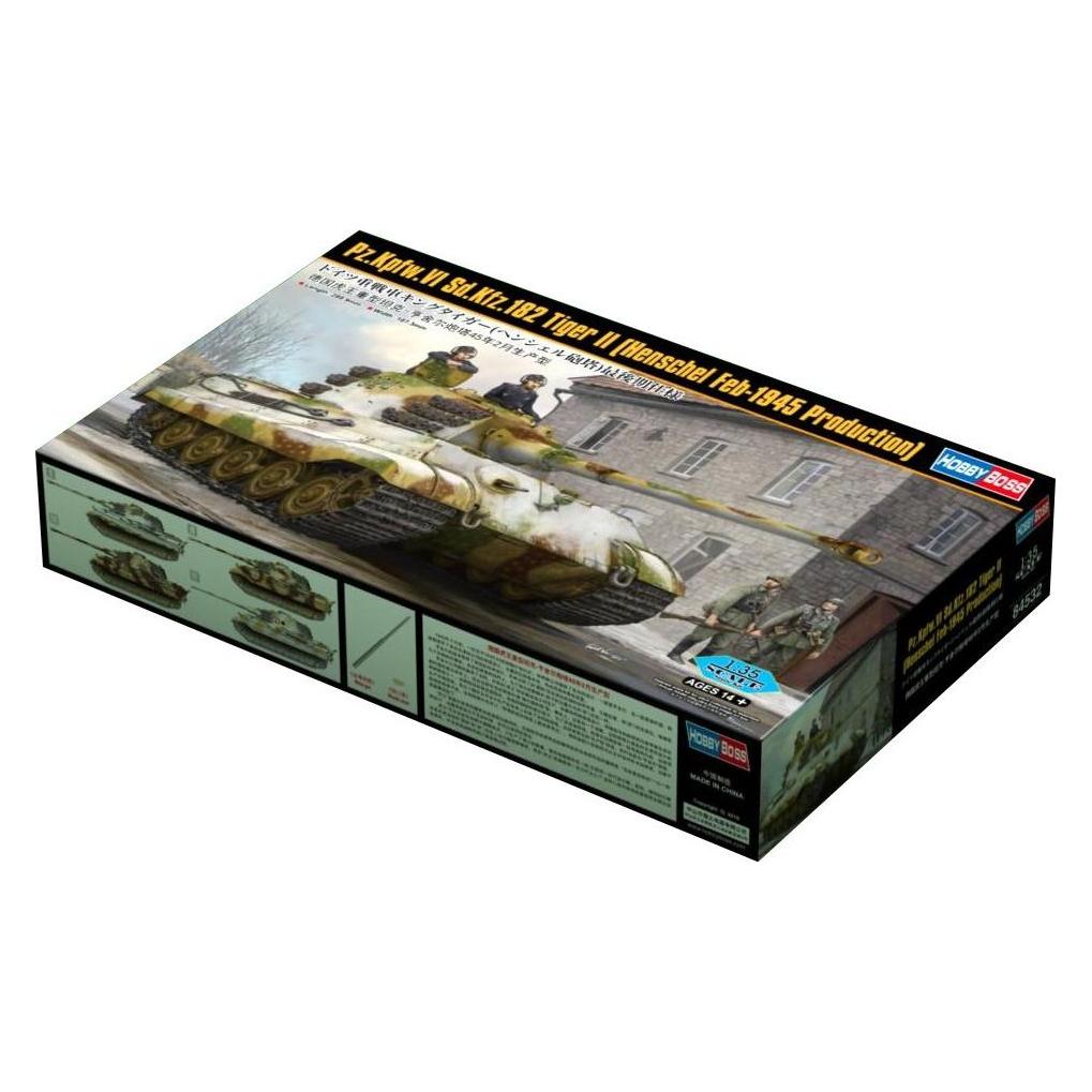 Hobby Boss Pz.Kpfw.VI Sd.Kfz.182 Tiger II (Henschel Feb-1945 Production) (84532)
