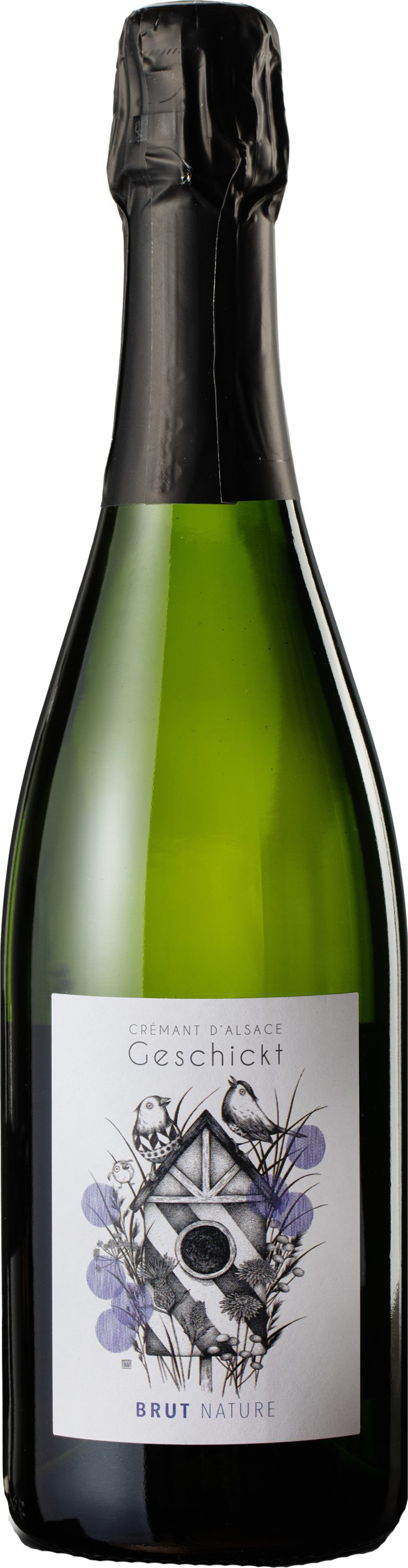 Cremant d'Alsace Brut Nature Geschickt