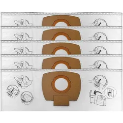 Makita P-72899 Filtersack, Filterbeutel (5 Stk) L für VC... Staubsauger