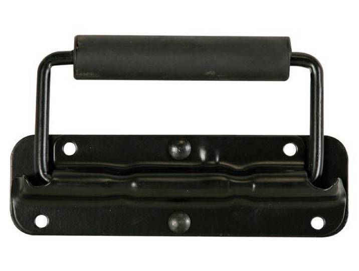 HQ-Power Handvat - Luidsprekerkast - 140 x 40 mm - Veer - Metaal - Zwart