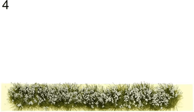 Inspire Curations Miniature Flower Grass Tufts For Diorama And Wargame Scenery 4