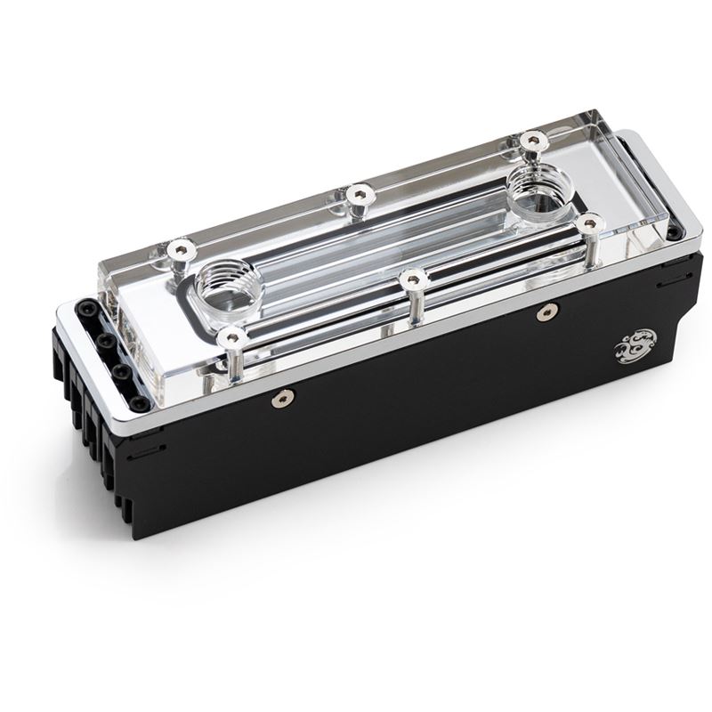 Bitspower Arbeitsspeicherkühler, DDR5, transparent doppelseitig - 4 DIMMS