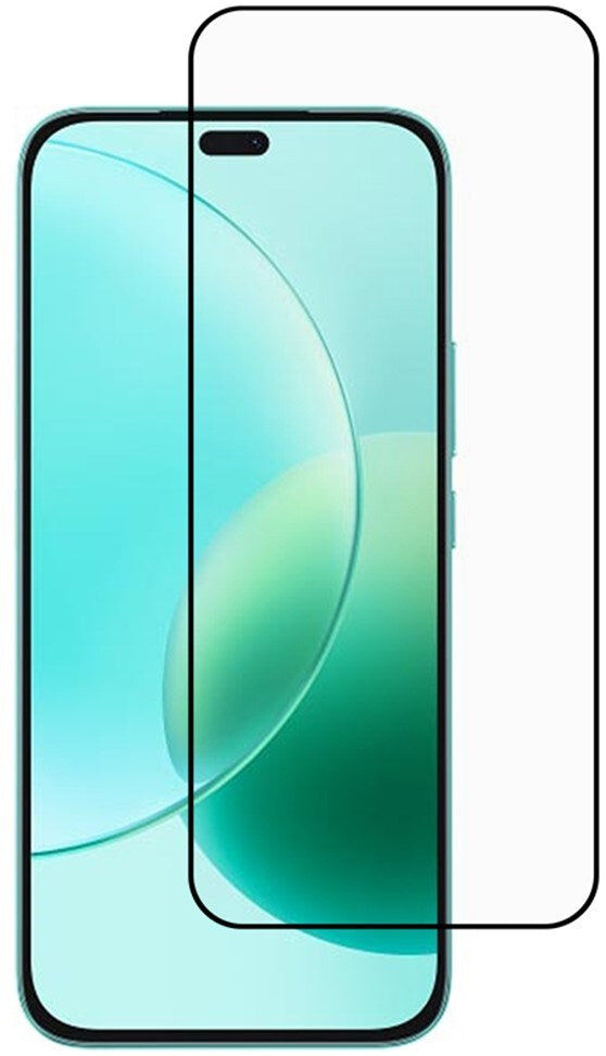 INCOVER Honor 400 Lite Hærdet Beskyttelsesglas - Gennemsigtig / Sort Kant