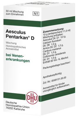 DHU-Arzneimittel GmbH & Co. KG AESCULUS PENTARKAN D Mischung 50 ml 03735989