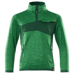 MASCOT Fleecepullover für Kinder ACCELERATE Grasgrün / Grün 140 - 18903-316-33303-140 - Grasgrün / Grün