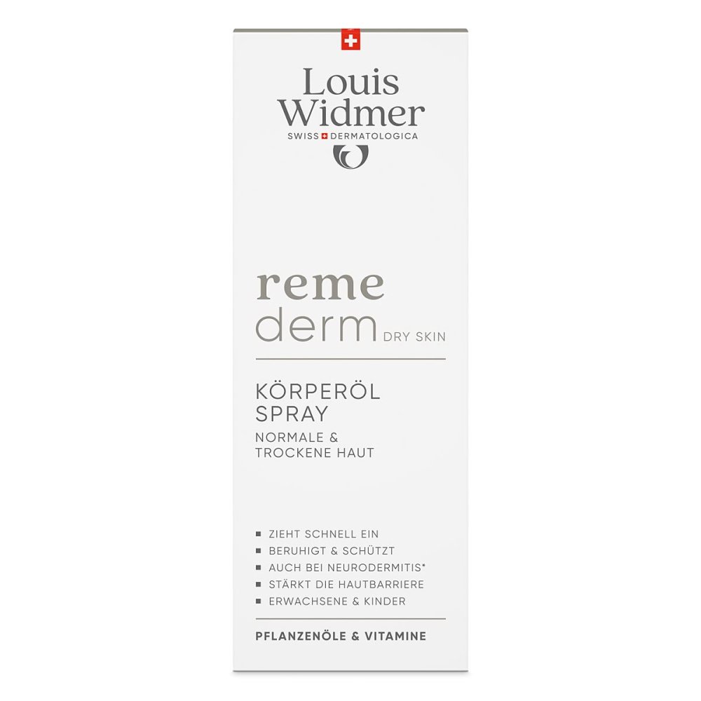 LOUIS WIDMER GmbH Louis Widmer remederm Körperöl Spray unparfümiert 19396006