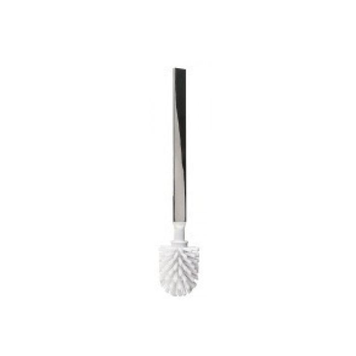 Emco Loft WC Bürste mit Stiel 051500191 Ersatz Bürste, chrom/weiß