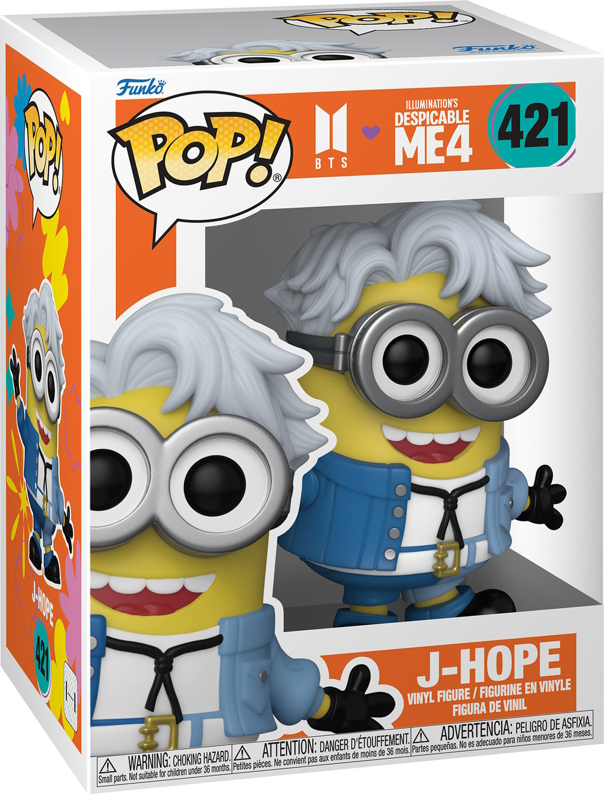 Funko Pop! Vinyl figuur Minions x BTS Despicable Me 4 - J-Hope 421