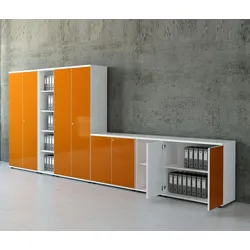 Schrankwand Büro abschließbar Stand