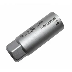 PROXXON 23541 Zündkerzen Nuss mit TPR Einlage 19mm Antrieb 10mm(3/8")
