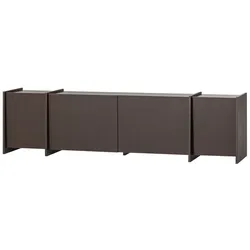 TV-Board Brock - Aschenfurnier Mittelbraun, 200 cm