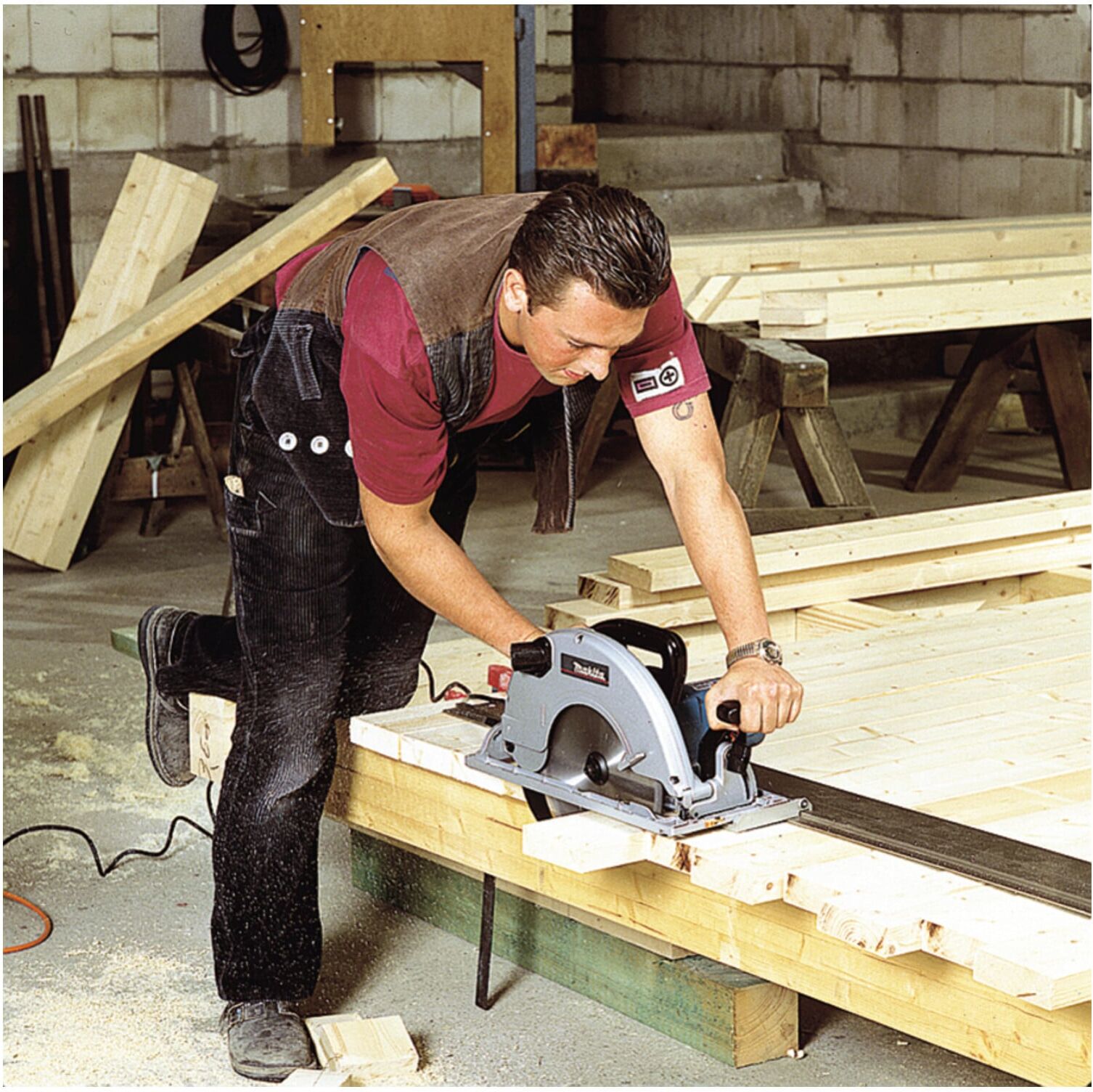 Makita 5103R Handkreissäge Schnittleistung 0° 100mm)