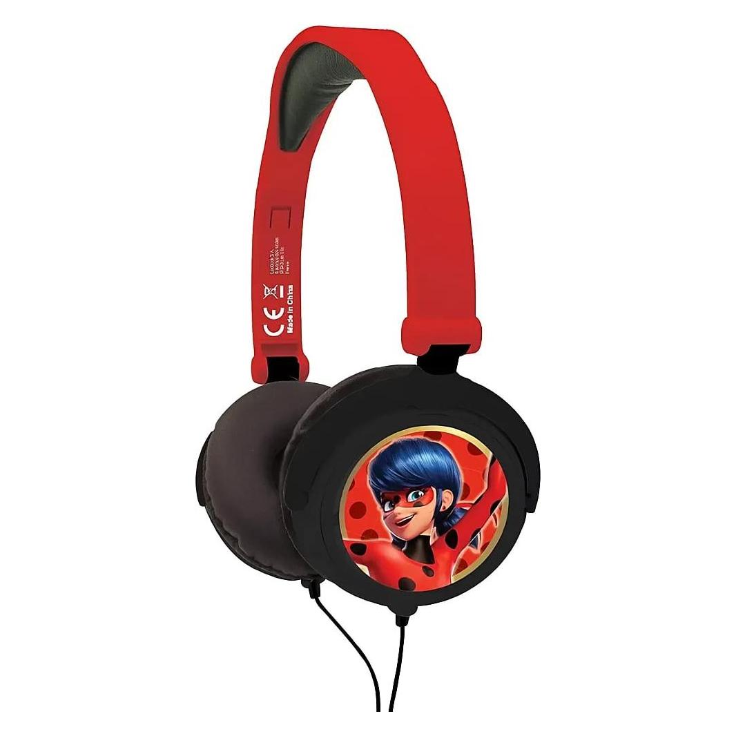 Lexibook Miraculous Stereo Kopfhörer für Kinder, faltbar, kabelgebunden, mit Lautstärkebegrenzung (B07JWKSKY4)