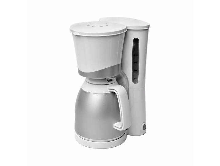 Primotecq KM 2021 Thermos Filterkaffeemaschine Thermos – weiss