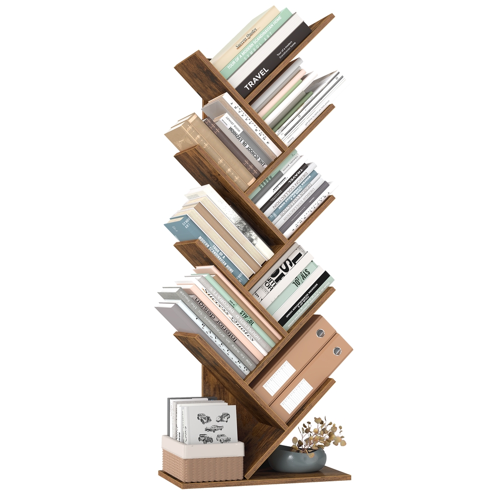 VASAGLE Bücherregal in Baumform 8 Fächer B34LBC11BX