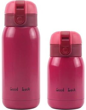 Uplift Essentials Mini Stainless Steel Thermos Cup red 360ml
