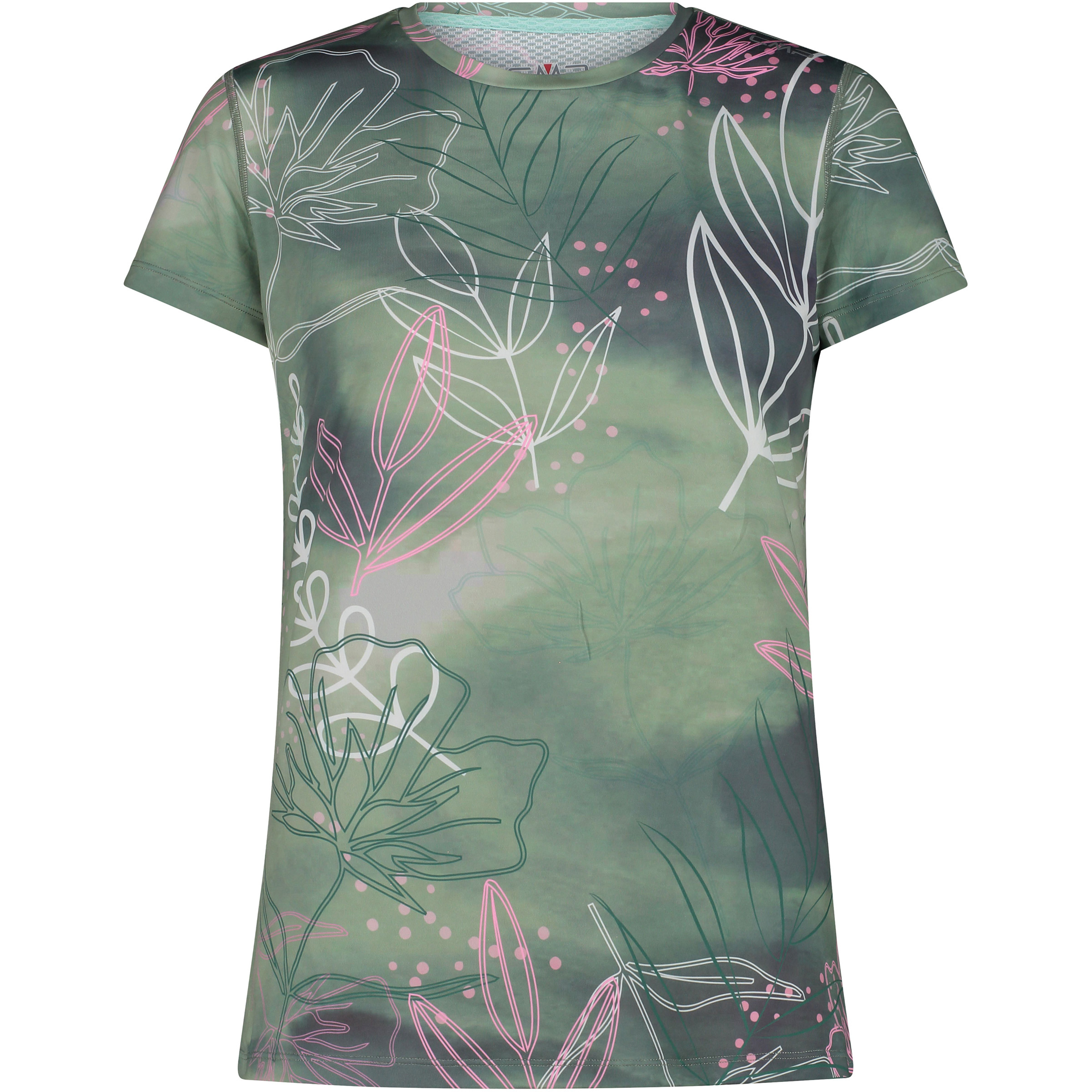 CMP Damen T-Shirts tuerkis Größe XXS Trekking Elastisch