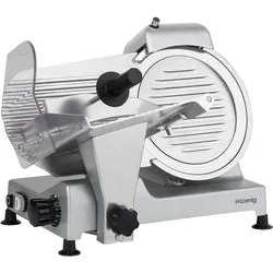 H.Koenig MSX250 Allesschneider, Aufschnittmaschine, Silber