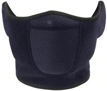 Perfect Picks Market Winter Cycling Face Mask Windproof Fleece Skiing Protection For Cold Weather blue