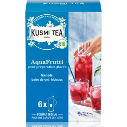 Aquafrutti Tee Bio 6 große Tüten