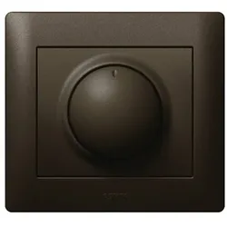 Legrand 771268 Abdeckung Drehdimmer Galea dark bronze