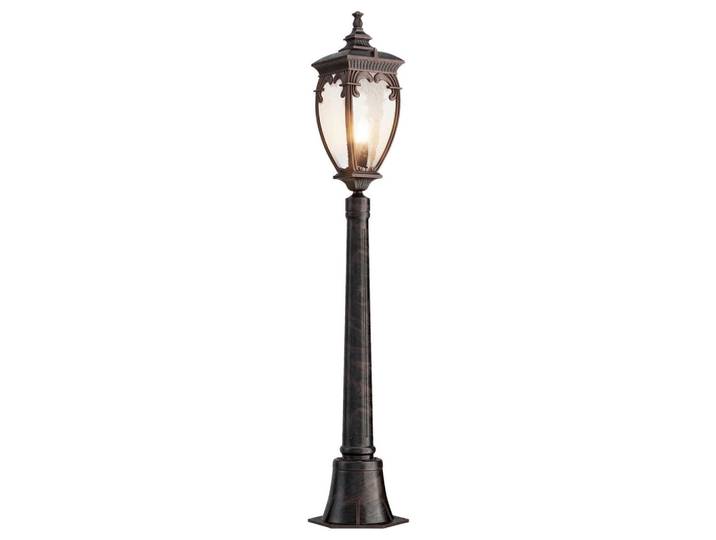 Maytoni Wegeleuchte, Bronzefarben, Metall, Glas, 113x113x15 cm, CE, gleichmässige Lichtverteilung, Lampen & Leuchten, Aussenbeleuchtung, Aussenleuchten