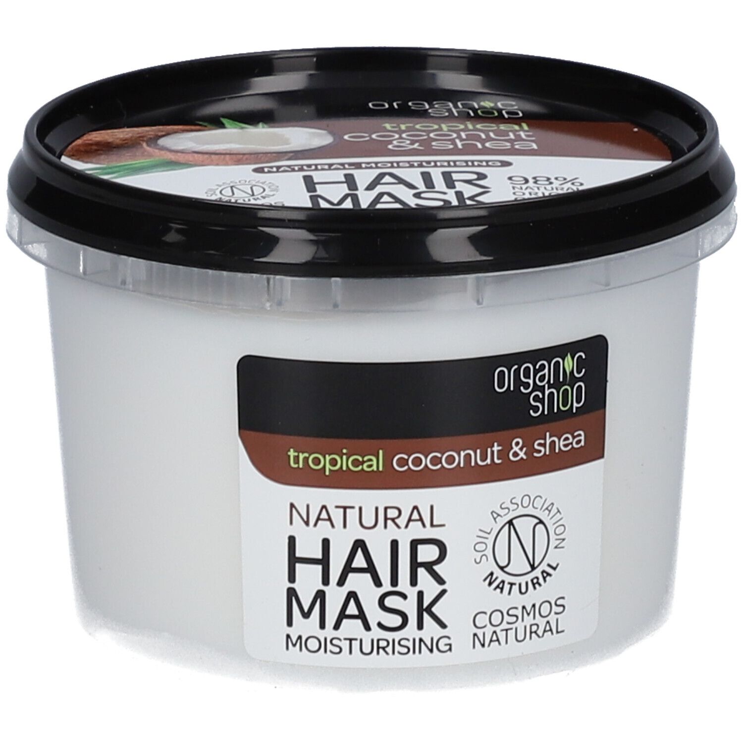 Organic Shop Tropical Coconut & Shea Natural Moisturising Hair Mask 250 ml Maske