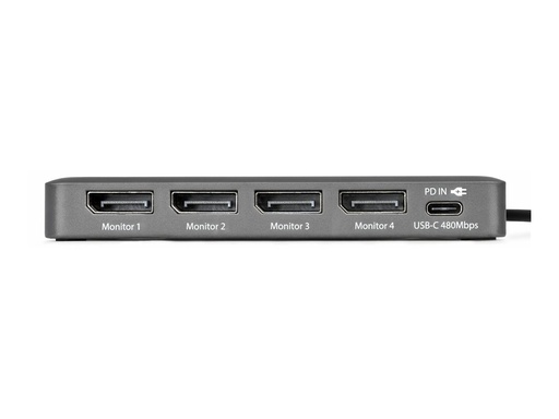 StarTech.com Dockingstation - USB-C / Displayport (QUAD-USB-DP-ADAPT)
