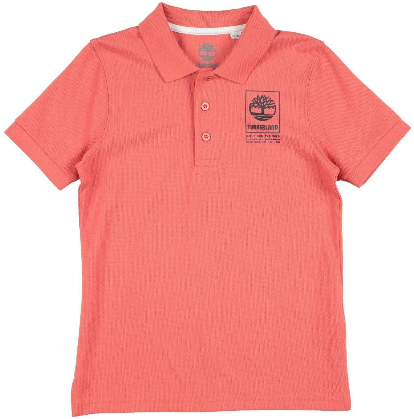 Timberland Polo Niño Naranja 10,12,14,16 Niño