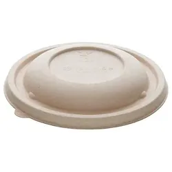 MONOUSO - Deckel aus Zuckerrohr für Schüssel Ø17cm (300 Stück)