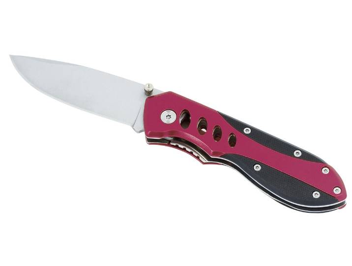 Taschenmesser KRAFTWERK Kraftwerk Survival Knife 3323 Inox , schwarz (rot, schwarz), L:18,8cm, Stahl, Outdoormesser, Taschenmesser