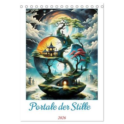 Portale der Stille (Tischkalender 2026 DIN A5 hoch), CALVENDO Monatskalender