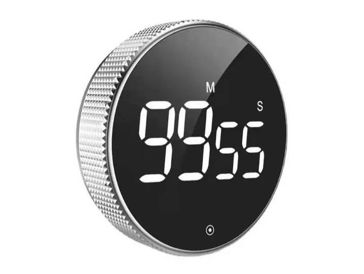 Relaxdays Digitaler Küchentimer mit LED-Ziffern