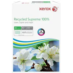 Xerox, Kopierpapier, Recycled Supreme 100% (A4, 2500 Blätter, 80 g/m2)