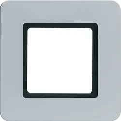 Berker Rahmen 1f. alu-samt 10116104