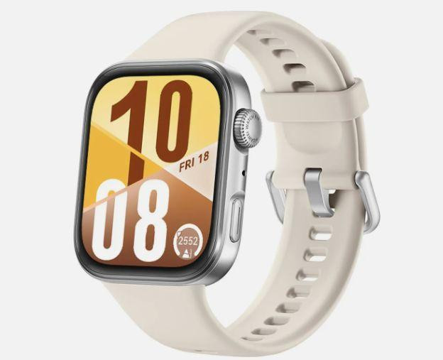 HUAWEI Watch FIT 4 smartwatch, modern en elegant, wit