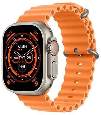 Inspired Deals C900 Ultra3 Bluetooth Smart Watch With 2.09 Inch HD Display Fitness Tracker And Health Monitor orange