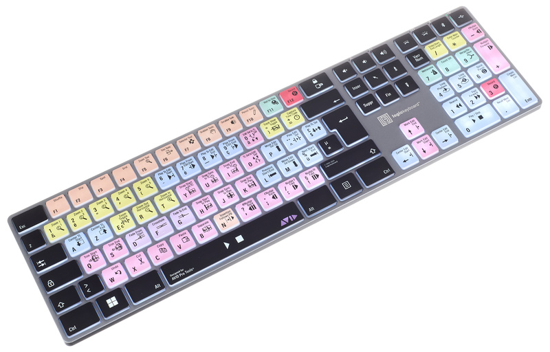 Logickeyboard Titan Avid Pro Tools FR PC