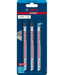 Bosch Expert Stichsägeblatt T341HM Fiber Plaster 3tlg. 132mm