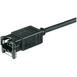 Murr Elektronik Ventilstecker Junior Timer mit, Elektronikkabel + Stecker, Schwarz