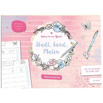 Spring in eine Pfütze! Stadt Land Malen, Sonstige von ViktoriaSarina, Community Editions, 978-3-96096-369-1