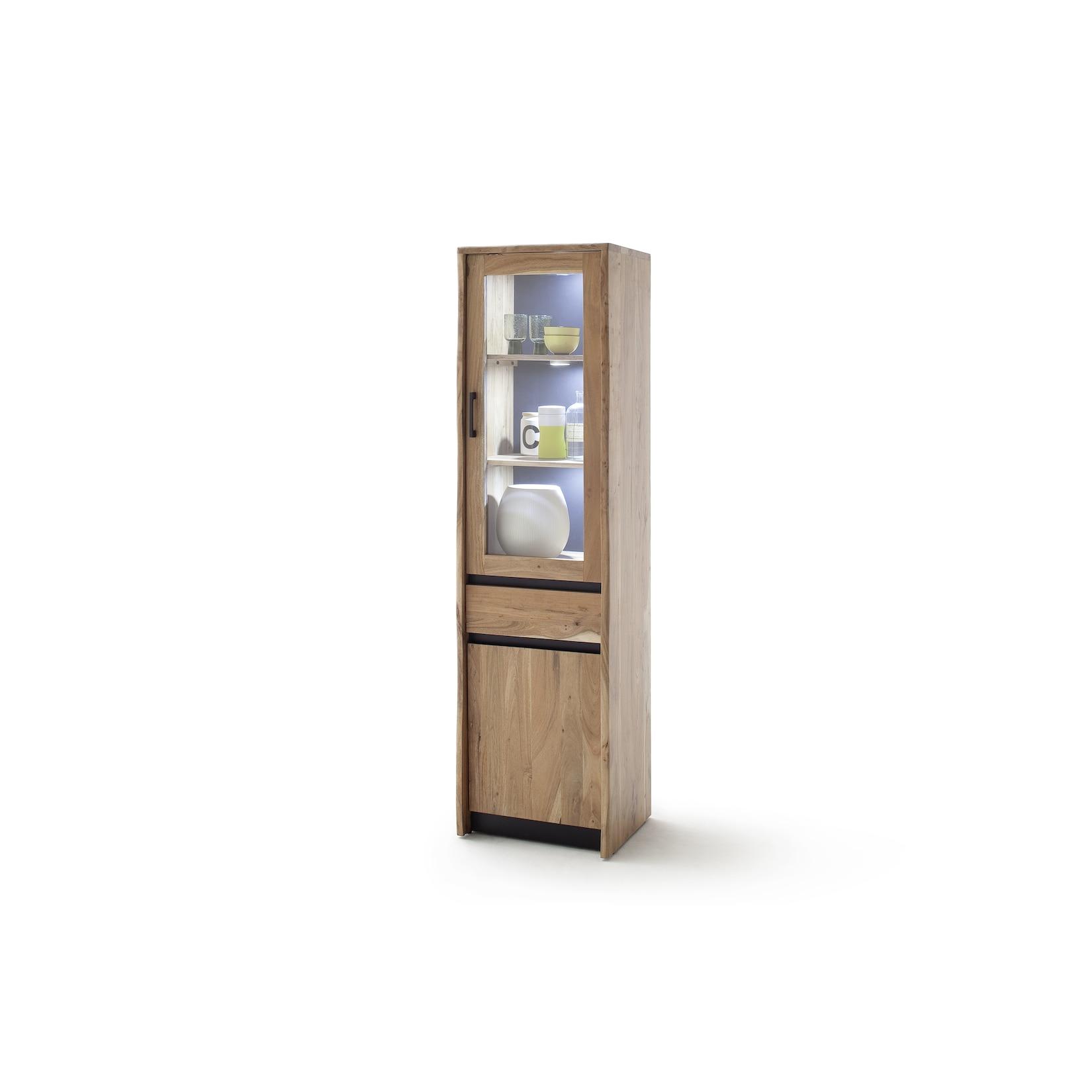 Vaja Möbel Vitrine CALABRIA mit 2 Türen/ 1 Schubladen