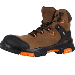 Sicherheitshochschuhe S3 "ARKANSAS" - 43 - braun