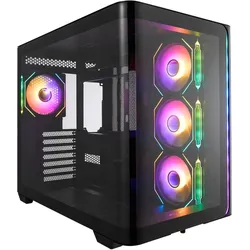 Fortron M580 (ATX, mATX, Mini-ITX), PC Gehäuse, Schwarz