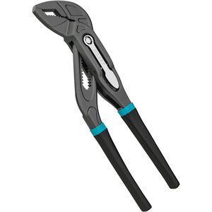 Hazet Wasserpumpenzange 760-15, mit Druckknopf-Einstellung, Griffe isoliert, 150 x 34 mm