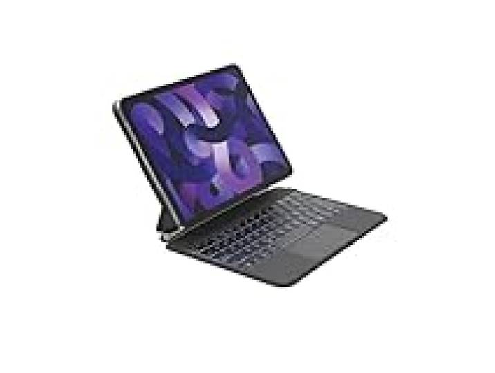 Belkin Pro Coque Clavier iPad avec Support magnétique, Clavier Bluetooth rétroéclairé, trackpad de précision, Rangement Apple Pencil, AZERTY, Touches multimédia, pour iPad Pro 11” M4/M5