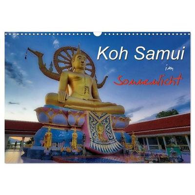 Koh Samui im Sonnenlicht (Wandkalender 2027 DIN A3 quer), CALVENDO Monatskalender