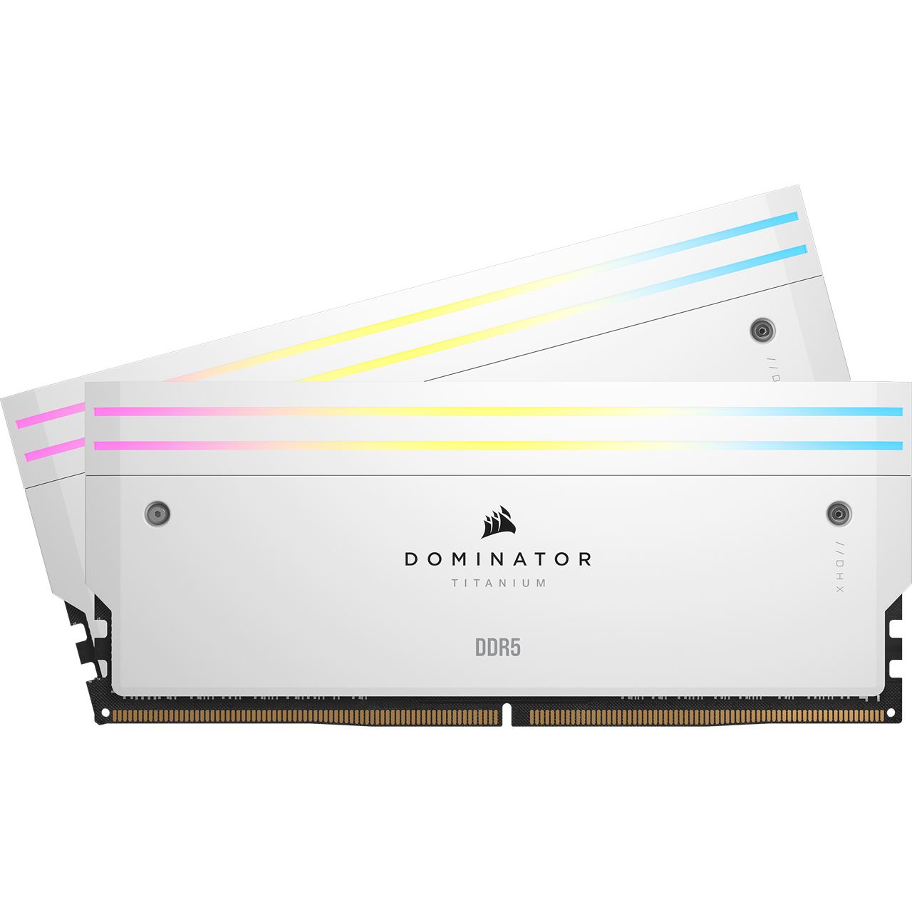 32GB Corsair Dominator Titanium RGB weiß DDR5-6000 DIMM CL30 Dual Kit