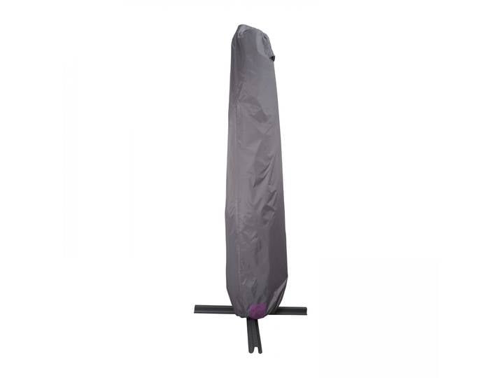Oviala - Housse de parasol déporté 230 cm grise